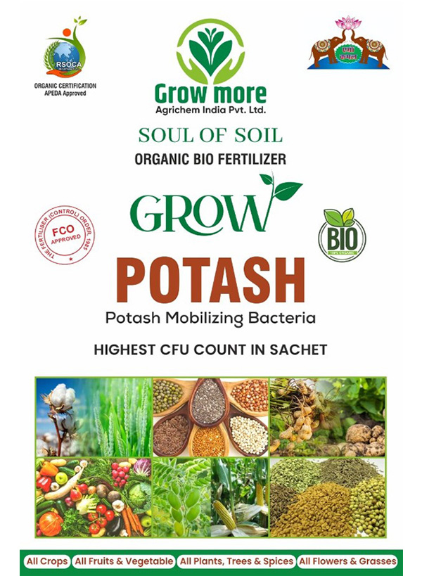 Potash Bio Fertilizer Sachets